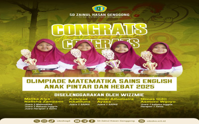 SD ZAHA RAIH BANYAK PRESTASI DI AJANG LOMBA TINGKAT KABUPATEN!